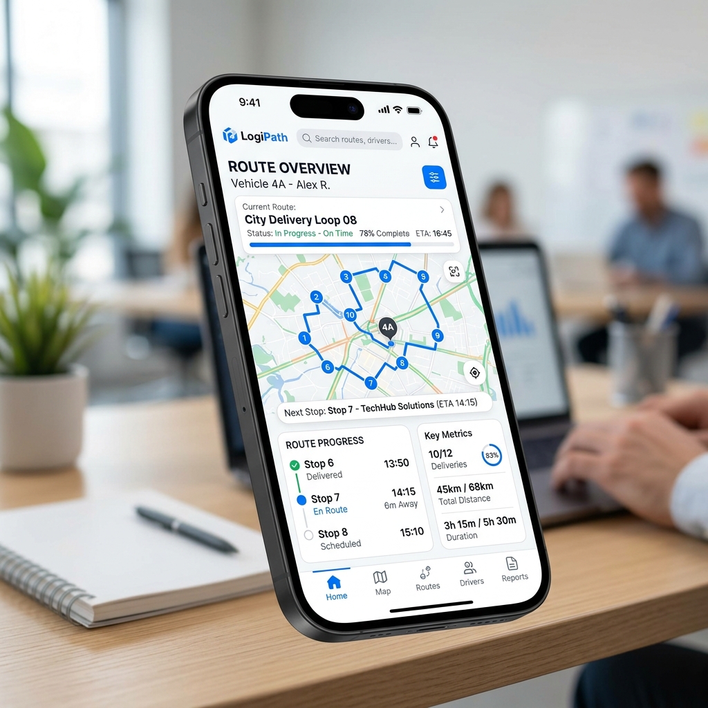 Real-time Dashboards for Transport & Logistics